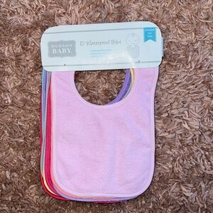 Hudson Baby Waterproof Bibs Pack